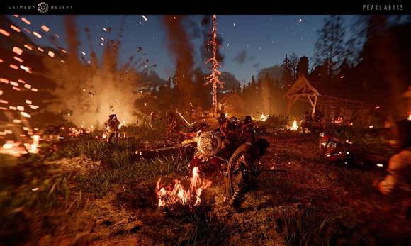 내년 3월 19일 출시를 확정한 펄어비스 게임 '붉은사막'. [사진=펄어비스]