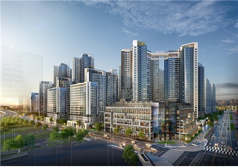 서울 송파구 신천동 ‘잠실 르엘’ 투시도. [사진 출처 = 롯데건설]