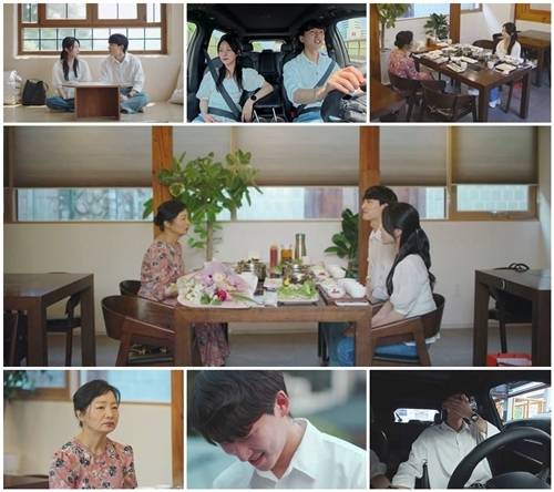 MBN ‘돌싱글즈7’의 성우X지우가 성우 어머니와 떨리는 첫만남을 가진다.