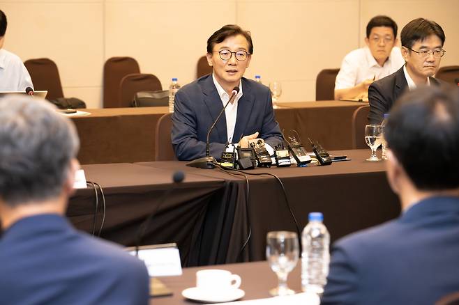 발언하는 전재수 해양수산부 장관 [해양수산부 제공]