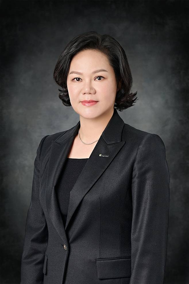 한국수입협회 23대 회장인 윤영미 하이랜드푸드 회장 연합뉴스 자료 사진