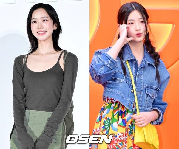 (왼쪽부터) 배우 한지현, 오예주