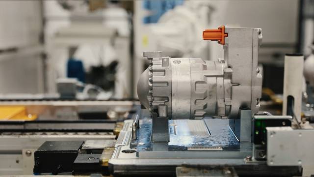 한온시스템 R744 전동컴프레서. 사진 제공=한온시스템