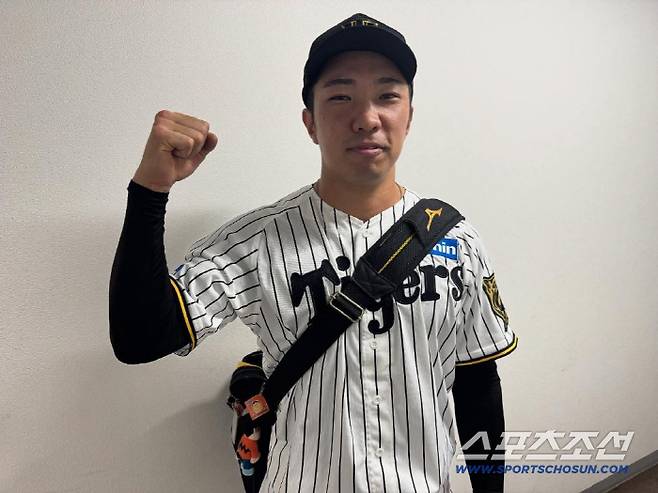 이시이는 4월 5일 요미우리전부터 49경기, 48이닝 연속 무실점을 기록 중이다. 사진캡처=한신 타이거즈 SNS