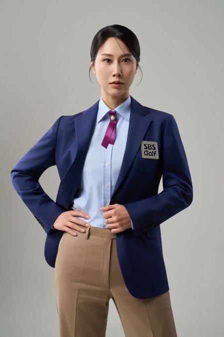 김하늘은 다양한 투어 경험을 살려 재미있는 해설을 하겠다고 말했다. SBS골프 제공