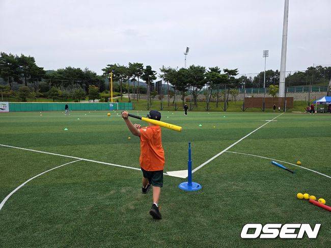 2025 KBO 야구로 통하는 티볼캠프. /OSEN DB