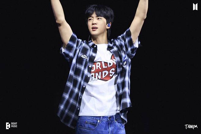 방탄소년단 진, 2025년 미국에서 가장 많이 팔린 K팝 솔로 아티스트 1위