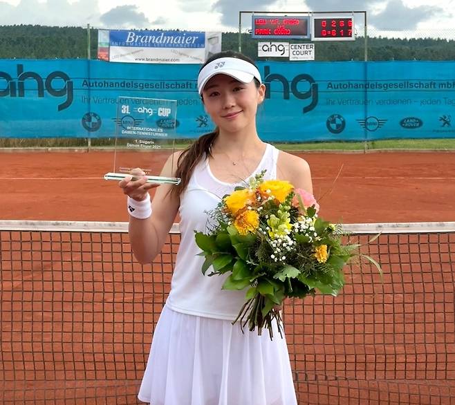 2025년 7월 독일 대회 우승 당시의 박소현 [프레인스포츠 제공. 재판매 및 DB 금지]