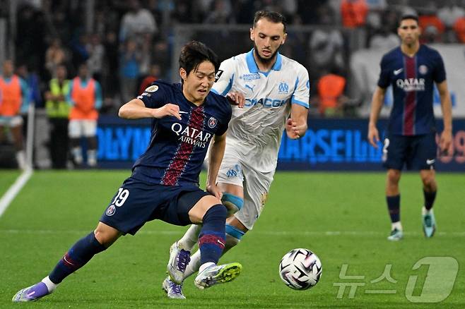 파리 생제르맹(PSG) 이강인. ⓒ AFP=뉴스1