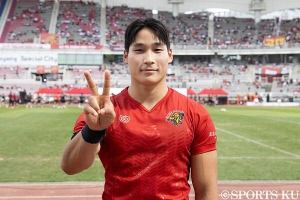 고려대 럭비부 오동호. /사진=SPORTS KU 김이연 기자