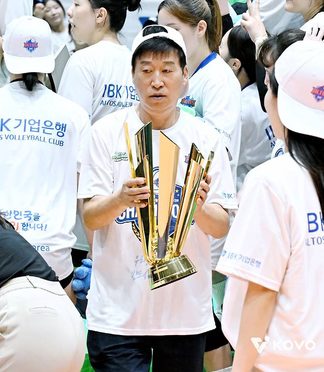 김호철 IBK기업은행 감독. 사진제공=KOVO