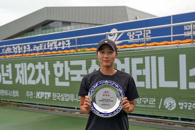 여자단식 준우승 이은지