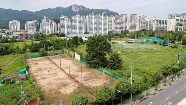 서울 도심 내 도봉구 성대 야구장 부지. 사진은 본문 내용과 관련 없습니다. [연합뉴스]