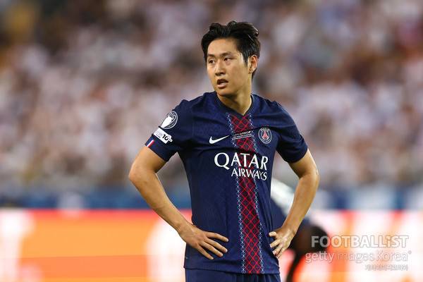 이강인(파리생제르맹). 게티이미지코리아