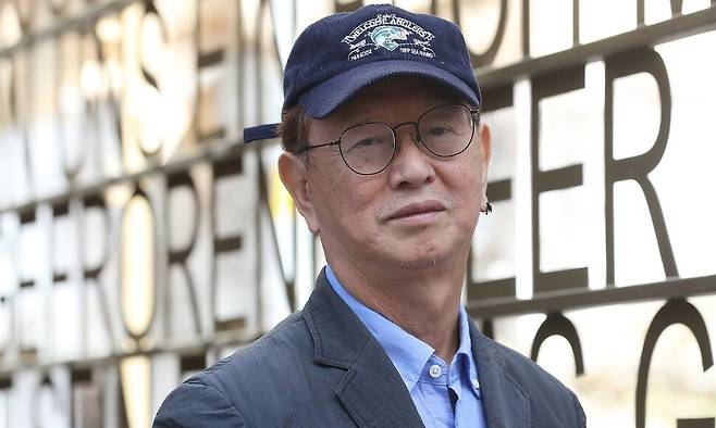 개그맨 고 전유성. 한겨레 자료사진