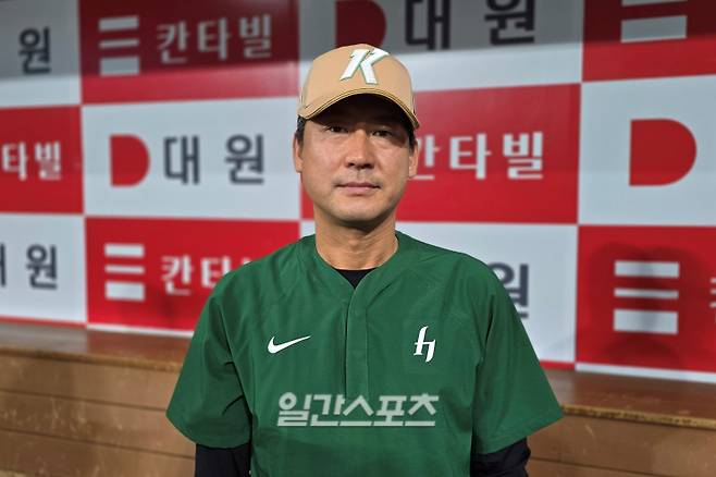 28일 고척에서 만난 설종진 키움 히어로즈 신임 감독. 고척=윤승재 기자