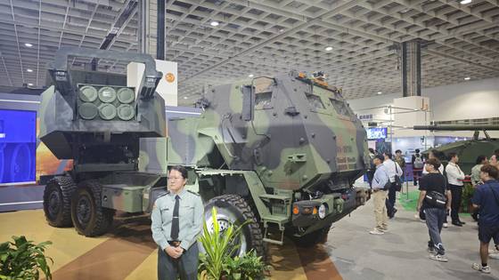 하이마스 다연장 로켓. 김민석 애비에이션위크 특파원