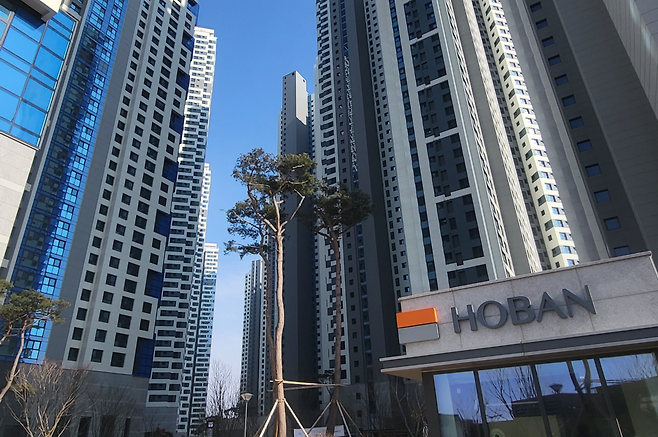 호반써밋송도오피스텔. 오피스텔 관리단 제공