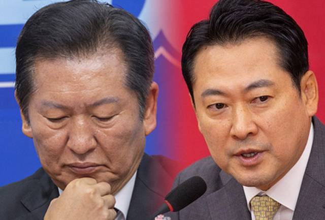 정청래(왼쪽)와 장동혁. [퍼플렉시티 합성]