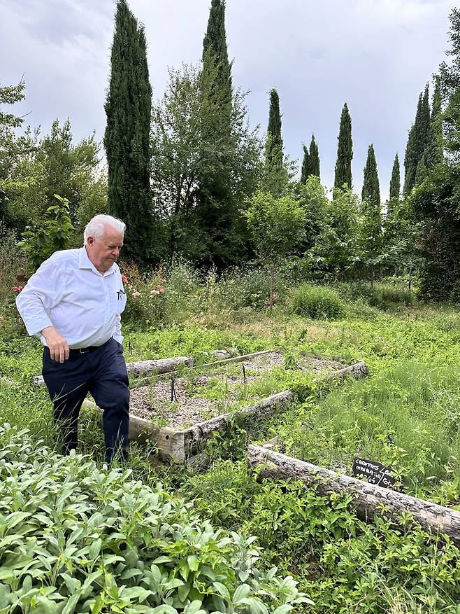 유기농 정원/ 사진=권효정 여행+ 기자