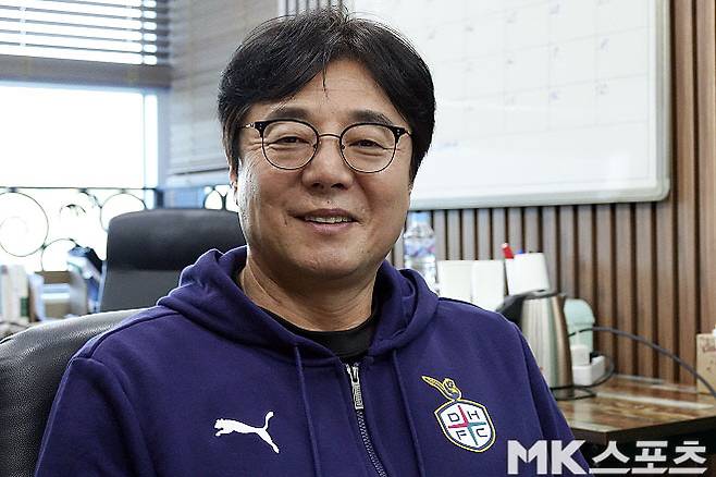 대전하나시티즌 황선홍 감독. 사진=이근승 기자