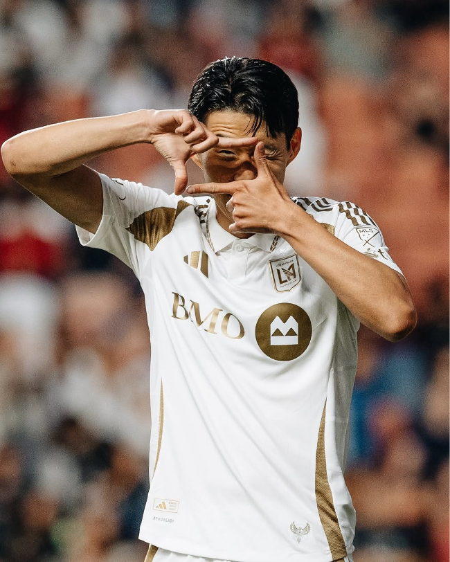 LAFC의 복덩이가 된 손흥민. 사진=LAFC 공식 SNS