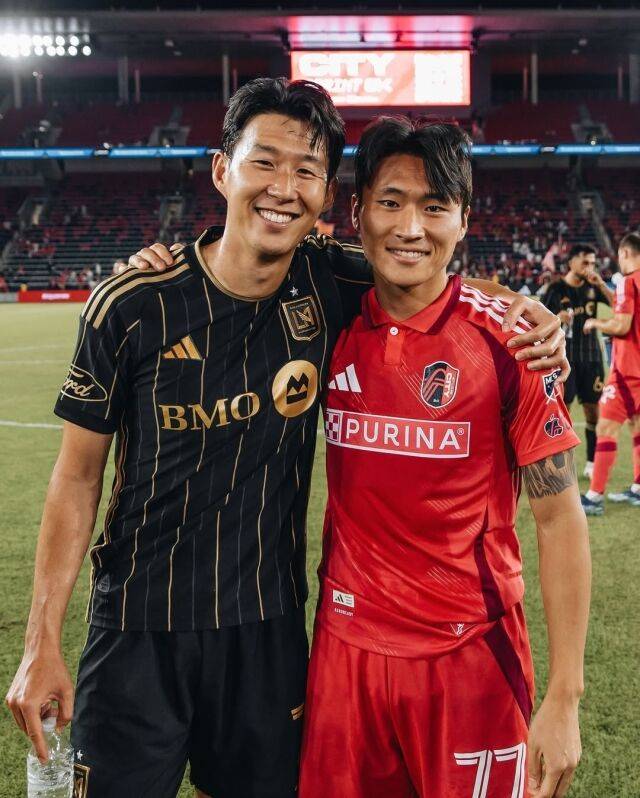 손흥민, 정상빈./LA FC