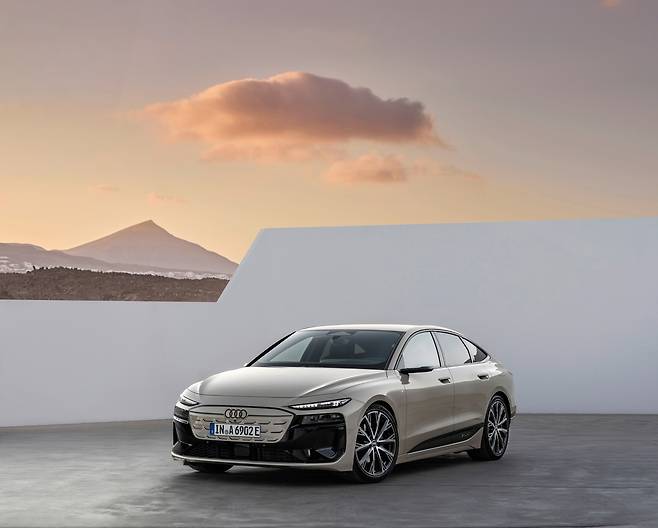 아우디 전기 세단 ‘더 뉴 아우디 A6 e-트론’ 외관 [아우디 코리아 제공]