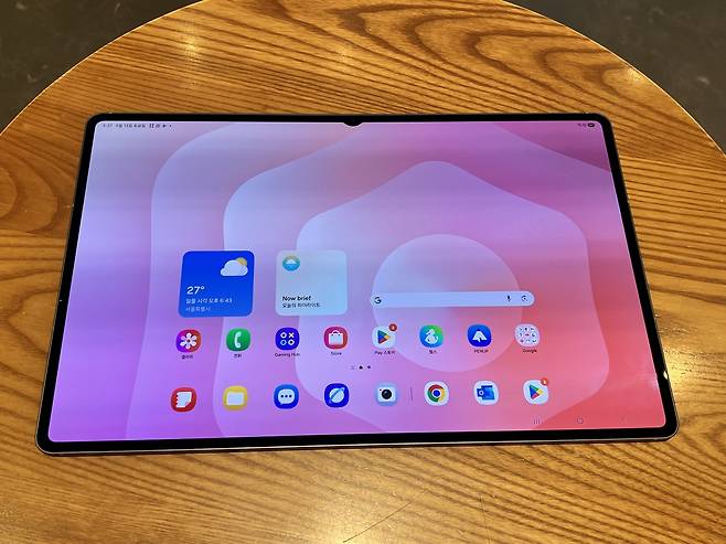 삼성전자 갤럭시 탭 S11 울트라 화면 [박혜림 기자/rim@]