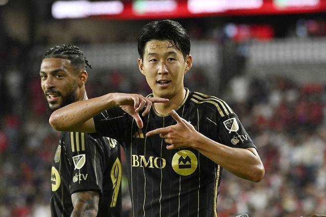 LA FC 공격수 손흥민. 연합뉴스