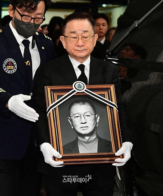 고(故) 전유성의 발인이 엄수됐다. 사진| 강영국 기자