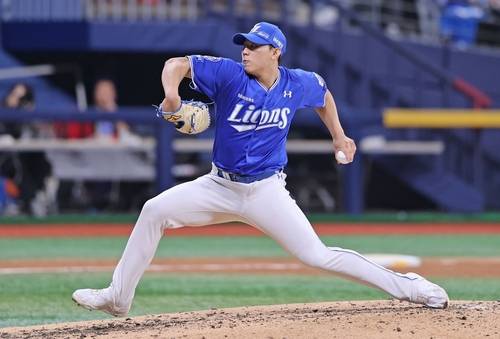 불펜에서 무실점 투구를 펼친 삼성 배찬승 [삼성 라이온즈 제공. 재판매 및 DB 금지]