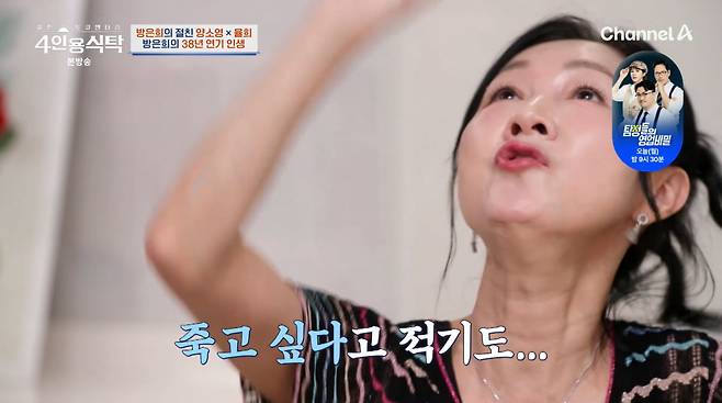 사진=채널A '4인용식탁'