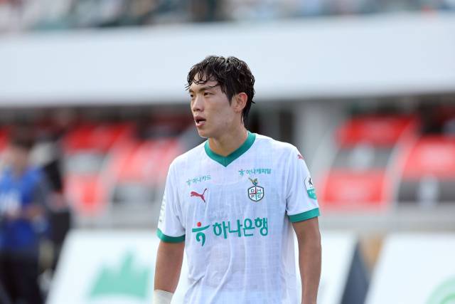 이명재 대전하나시티즌 선수. 대전하나 제공