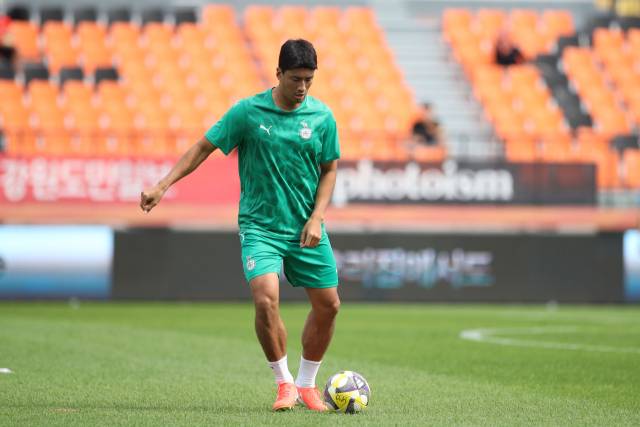 하창래 대전하나시티즌 선수. 대전하나 제공