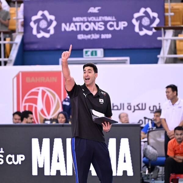 이사나예 라미레스 한국 남자 배구 국가대표팀 감독. ⓒ대한배구협회