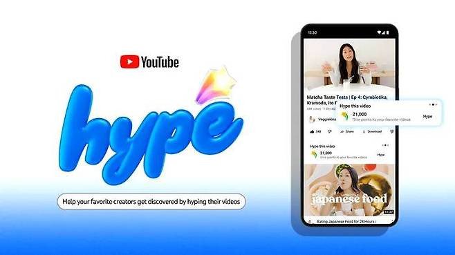 유튜브는 지난 8월 Hype를 세계로 확대했다 / 출처=유튜브 블로그