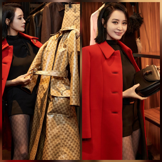 김혜수가 독보적인 비주얼을 뽐냈다.사진=김혜수 SNS