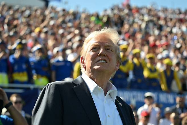 도널드 트럼프 미국 대통령/AFPBBNews=뉴스1