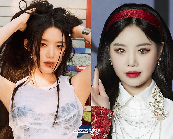 슈화, 서수진. 큐브 엔터테인먼트 제공