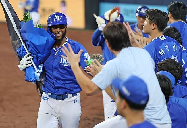 ▲ 르윈 디아즈 ⓒ삼성 라이온즈