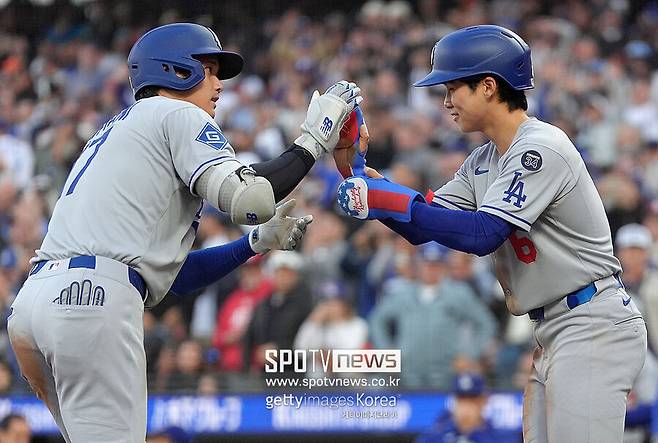 ▲ 김혜성과 오타니 쇼헤이.