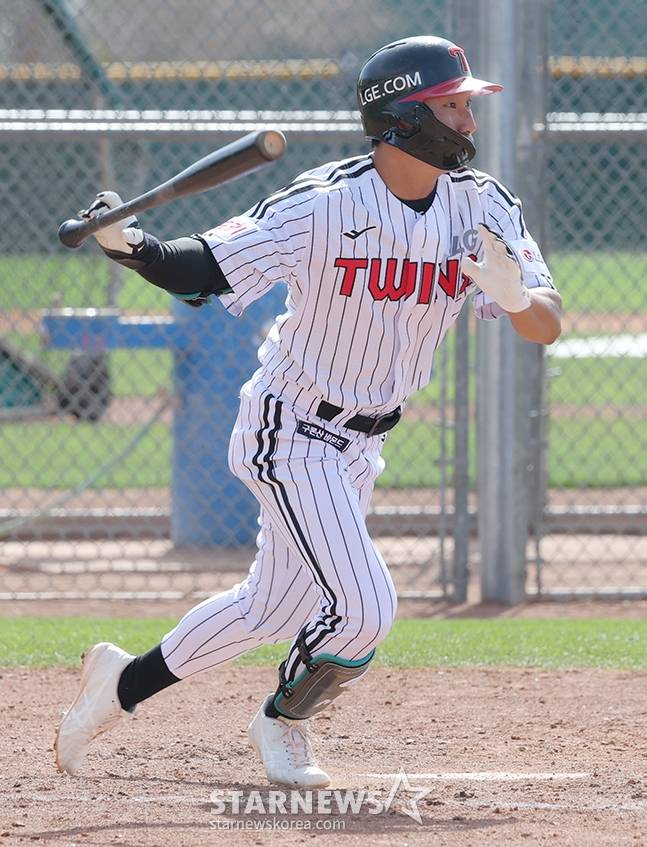 LG 신민재. /사진=김진경 대기자