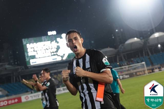 성남FC의 에이스 후이스. /사진=한국프로축구연맹 제공