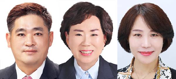▲ 예천 2026 지방선거 출마예상 (왼쪽부터 장삼규·신향순·안양숙)