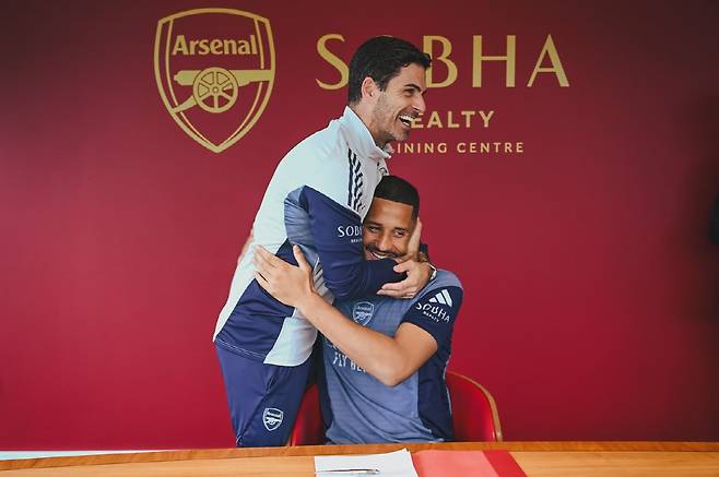 사진=아스널 SNS 캡처