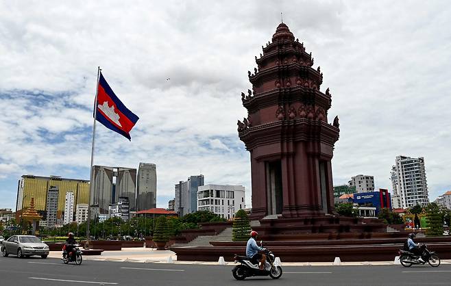 캄보디아 수도 프놈펜./AFP 연합뉴스