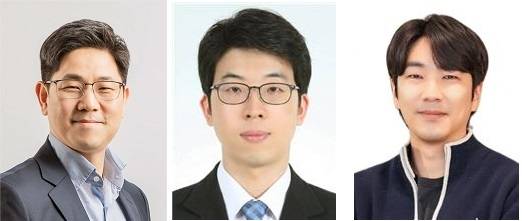 (왼쪽부터)정성준 포스텍 교수, 송강일 부경대 교수, 권지민 유니스트 교수