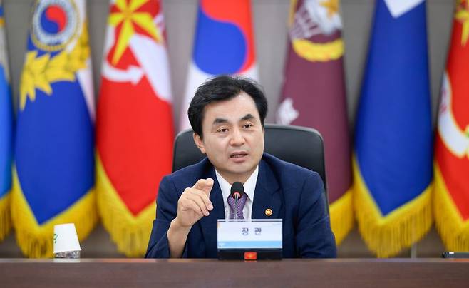 안규백 국방부 장관. 국방부 제공