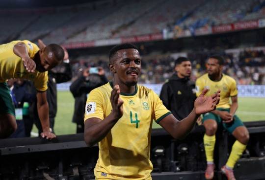 남아공 대표팀의 미드필더 테보호 모코에나. 사진[로이터=연합뉴스 자료사진]